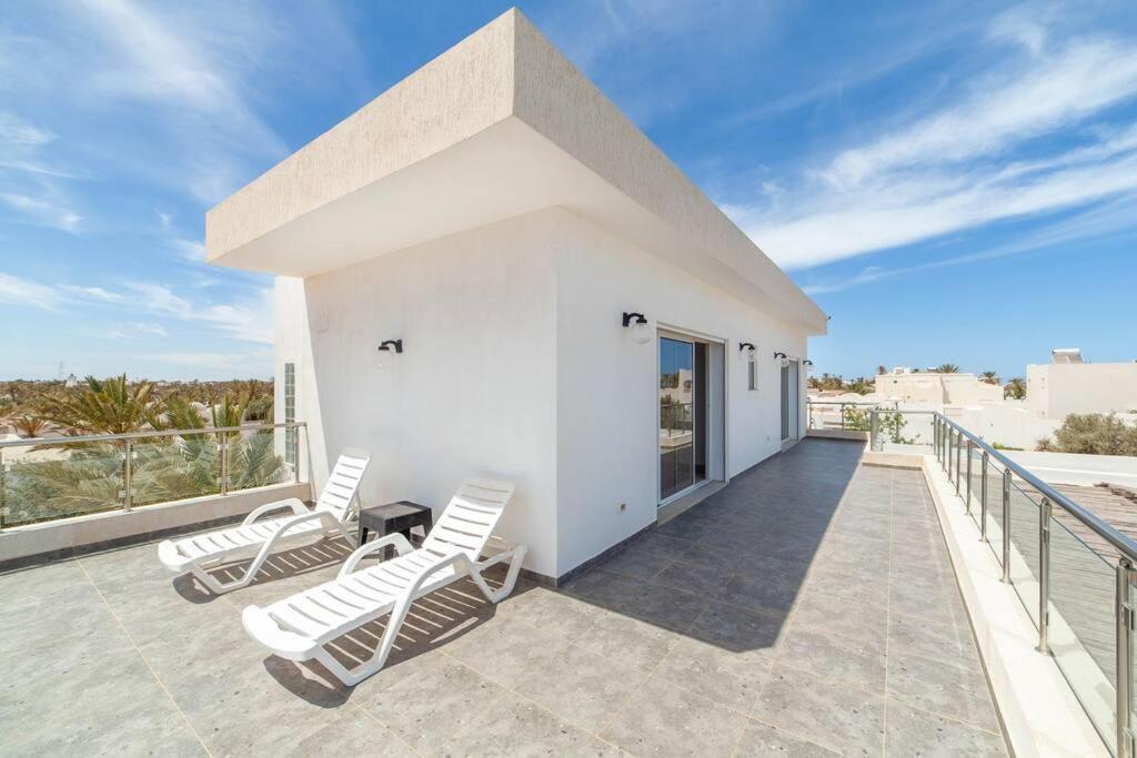 Dar Meryem Villa Piscine Sans Vis-A-Vis Djerba Midoun Bagian luar foto