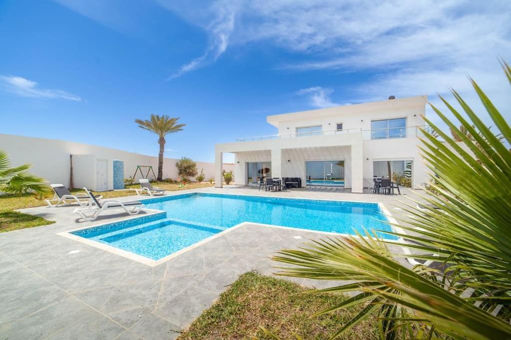 Dar Meryem Villa Piscine Sans Vis-A-Vis Djerba Midoun Bagian luar foto