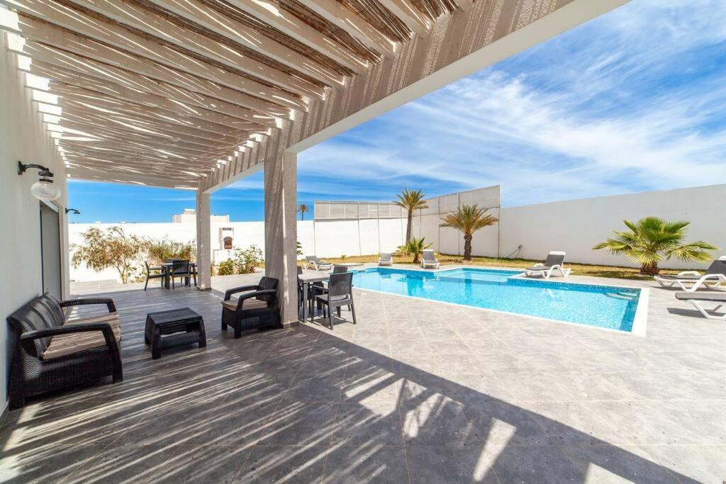 Dar Meryem Villa Piscine Sans Vis-A-Vis Djerba Midoun Bagian luar foto