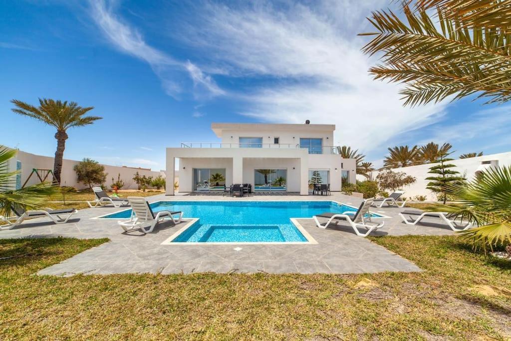 Dar Meryem Villa Piscine Sans Vis-A-Vis Djerba Midoun Bagian luar foto