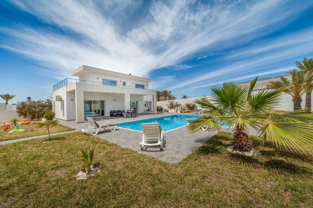 Dar Meryem Villa Piscine Sans Vis-A-Vis Djerba Midoun Bagian luar foto