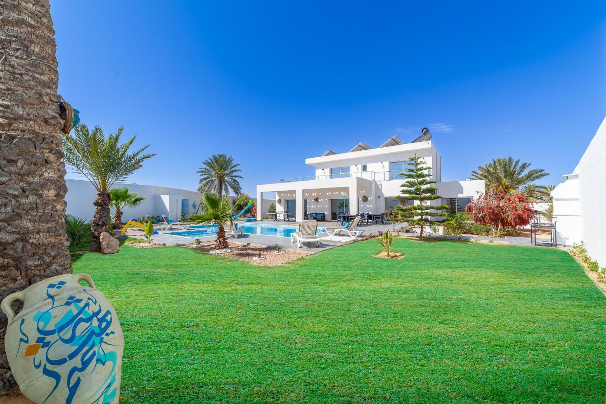 Dar Meryem Villa Piscine Sans Vis-A-Vis Djerba Midoun Bagian luar foto